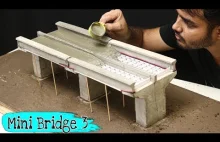 Concrete Bridge Model || Miniature Construction || Creative...