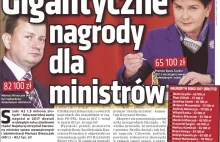 Grube miliony nagród dla pisowskich aparatczyków nie znających umiaru