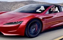 Prototyp Tesla Roadster zepsuł się na środku drogi