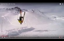 Back Flip Fail on Ski Vars Park