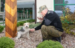 11 lat służył w straży granicznej. Pies Bajtek odszedł na emeryturę