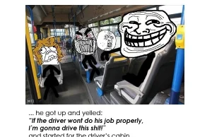 Art of trolling - The bus driver