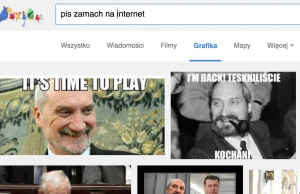 Protest przeciwko inwigilacji internetu planowanej przez PiS