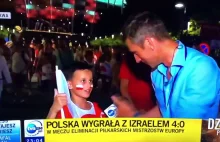 Polska - Izrael: zwyczajowe kłopoty TVN24 z kibicami