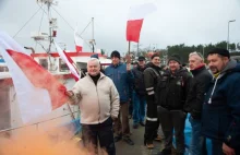 Rybacy morscy protestują i blokują porty