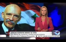 Politycy o wizycie Janusza Korwin-Mikke w Syrii (02.12.2014 Superstacja