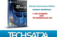 GRAN TURISMO 6 Dubbing PL PS3 ANNIVERSARY EDITION