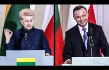 Prezydent Litwy zaskoczyła Prezydenta Andrzeja Dudę