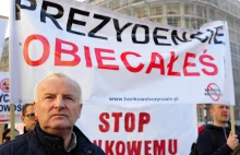 Protest pod Kancelarię Prezydenta. Przyjdą frankowicze i złotówkowicze