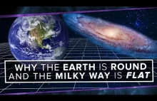 Dlaczego Ziemia jest okrągła, a Droga Mleczna płaska? [eng]