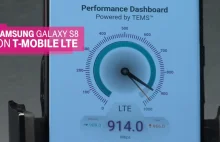 Samsung Galaxy S8 wyciąga 1 Gbit/s w LTE-Advanced dzięki MIMO 4x4