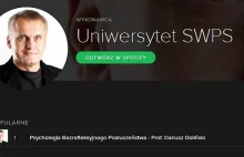 Wykłady popularnonaukowe uniwersytetu SWPS dostępne na Spotify!