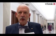 Korwin-Mikke o 500+: To żerowanie na głupich ludziach, pokaz demagogii