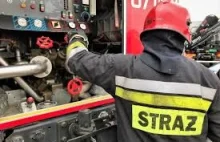 Duży pożar w Czechach, tuż przy polskiej granicy. Polska straż pomaga.