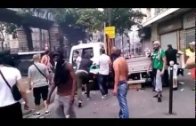 Zamieszki z uchodźcami Muzułmańskimi z Afryki na ulicach Francji w mediach cisza