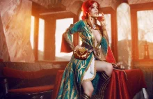 Cosplay Triss Merigold z Wiedźmina III w wersji dla dorosłych :)