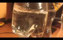 Dziwna "zawartość" w butelce wody mineralnej Polaris z Biedronki