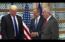 Nieudany żart Donalda Tuska na spotkaniu z Trumpem