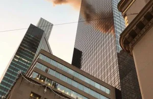 Z OSTATNIEJ CHWILI: Płonie wieżowiec Trump Tower w Nowym Jorku!...