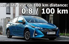 Pobiłem rekord Toyoty! 0,8 l/100 km w Toyota Prius Plug-in Hybrid na dyst. 100km