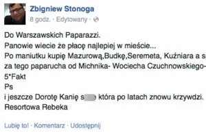 Stonoga dał zlecenie na urzędników i dziennikarzy. Specjalna oferta dla...