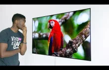 4K 65" OLED TV od LG w wersji konsumenckiej który jest cieńszy niż port USB.