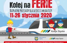 Koleje Śląskie za darmo na ferie dla dzieci i młodzieży!