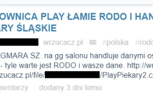 Dane kilkunastu tysięcy klientów sieci Play wyciekły do sieci