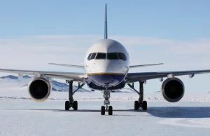 Pasażerski Boeing wylądował na Antarktydzie