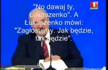 Prezes telewizji opowiada kawał o Łukaszence