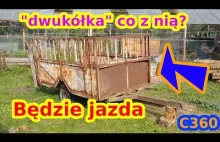 Dwukółka z napędem | Naprawa kola | przyczepka do...