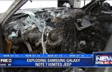 Samsung Galaxy Note 7 przyczyną pożaru samochodu - tak twierdzi jego właściciel