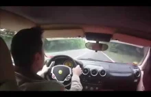 Łut szczęścia debila w Ferrari