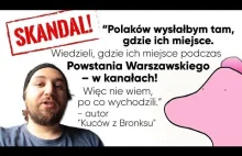 Autor "Kuców z Bronksu" drwi z Powstańców Warszawskich!