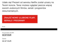 33€ dla subskrybentow PS Plus do wykorzystania w serwisie Netflix