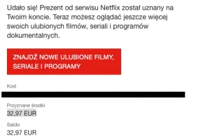33€ dla subskrybentow PS Plus do wykorzystania w serwisie Netflix