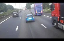 Takiego zachowania kierowca powinien wystrzegać się na autostradzie