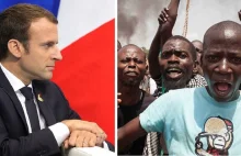 Zadziwiające zachowanie Macrona w Burkina Faso: "Ustawił do pionu Murzynów"