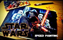 STAR WARS [Kylo Ren] - Speed painting | The last Jedi