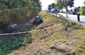 Śmiertelny wypadek. Kierowca, który uciekł pieszo to policjant