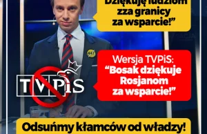 SKANDAL! TVPiS w Wiadomościach PODMIENIŁO słowa Krzysztofa Bosaka z debaty!