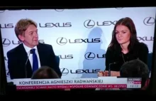 Agnieszka "Lexus" Radwańska - konferencja prasowa.