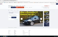 Cwaniak z otomoto. Auto "wygląda na przebieg 130 000 km''