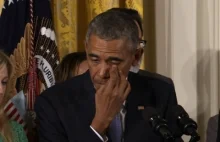 Obama Cries Over Deaths From Gun Violence