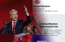 Tak Biedroń ucisza na Twitterze. Lista zablokowanych osób jest długa