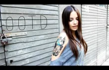 ❤ STYLIZACJE: Rock girl tattoo OOTD na upał i na wieczór! ❤ e Butik