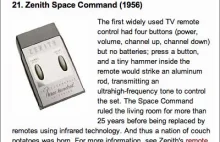 Space Commander 300 to pierwszy na świecie bezprzewodowy pilot do telewizora.