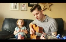 Tatuś i 4-letnia córka śpiewają utwór: You've Got a Friend In Me