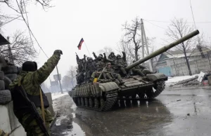 Specjalne rosyjskie oddziały pilnują, by separatyści się nie cofali