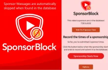SponsorBlock - pomija segmenty ze sponsorami z filmikow na youtube